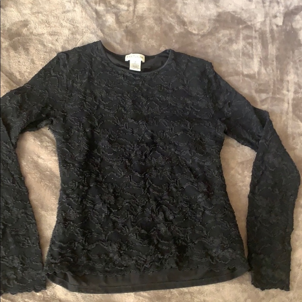 Anne Taylor black top